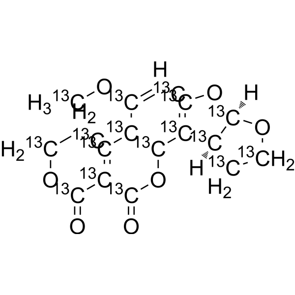 Aflatoxin G2-13C17 (aflatoxin G2-13C17) 1217462-49-1
